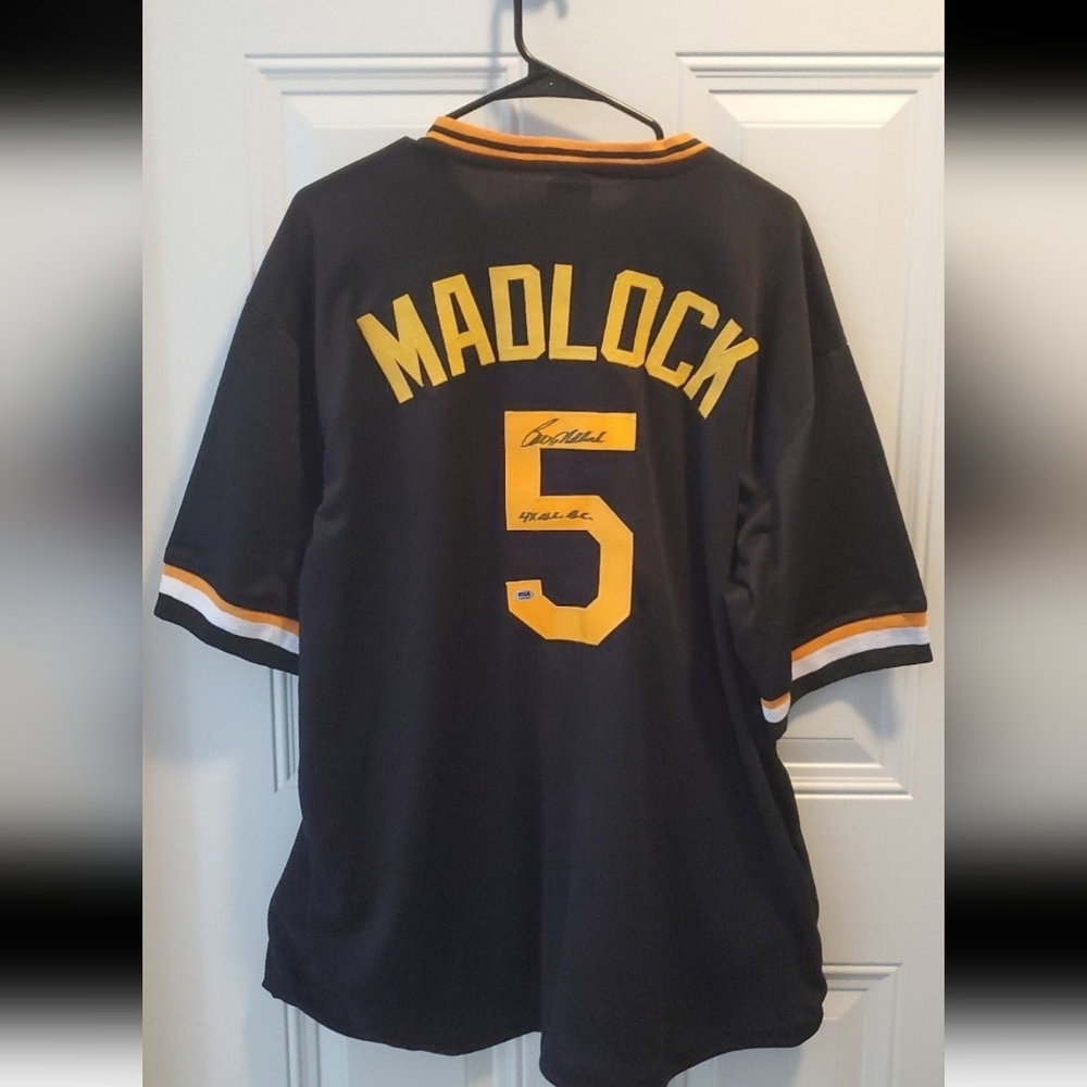 Bill Madlock Autographed Jersey